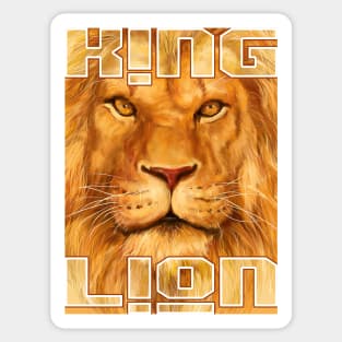 King Lion Sticker